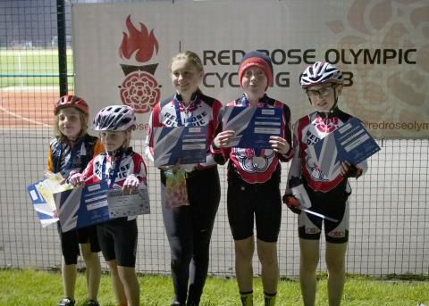 Red Rose Riders at the last NWCC race