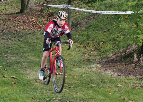 Red Rose Rider at the Horwich Humdinger cyclocross