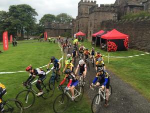 Cyclocross Race at Hoghton Tower